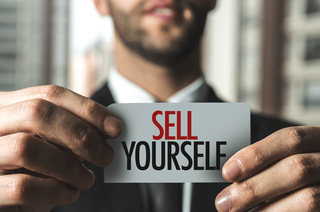 how to sell yourself